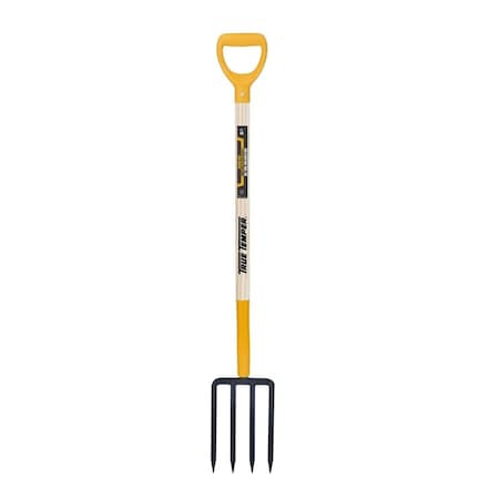 True Temper True Temper 4 Tine Steel Spading Fork 30 in. Wood Handle 2812200